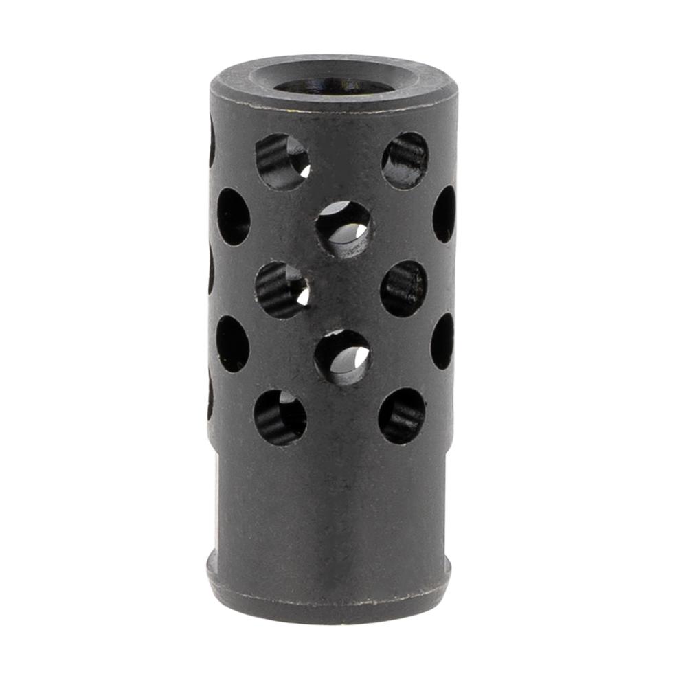 Ruger Radial Port Muzzle Brake 35 Cal, 1/2-28 Thread, 1.75 in, Matte Black