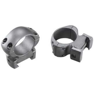 Weaver Grand Slam Steel Top Mount Scope Rings 1 in High, Matte, Windage Adjustable