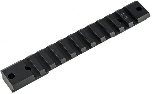 Warne Mountain Tech 1-Piece Picatinny/Weaver Base Rail 7075/T6 Aluminum