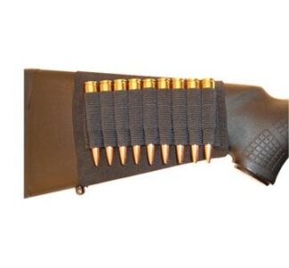 GrovTec Buttstock Cartridge Shell Holder, Universal Fit, 9 Loops