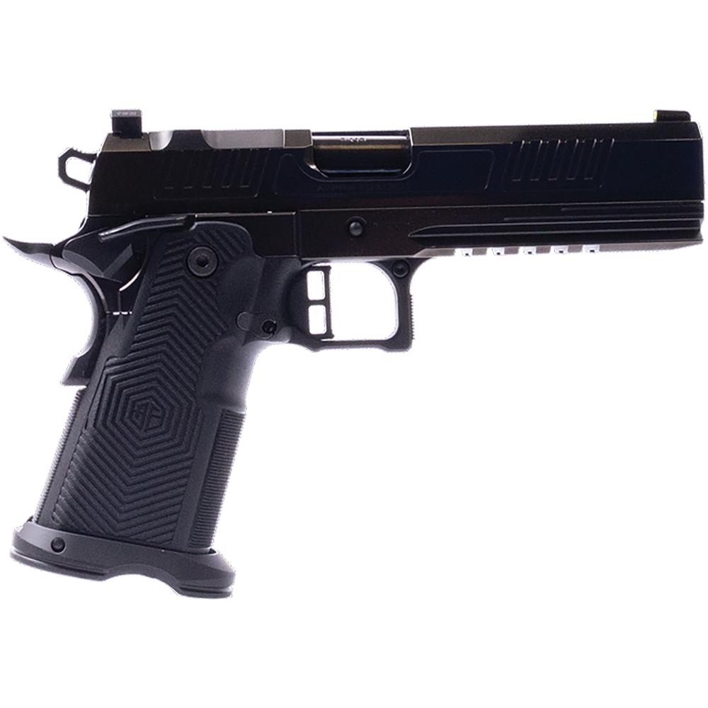 ALPHA FOXTROT AF1911 Romulus 9mm Luger Semi-Auto Pistol 5 in Polished DLC Black