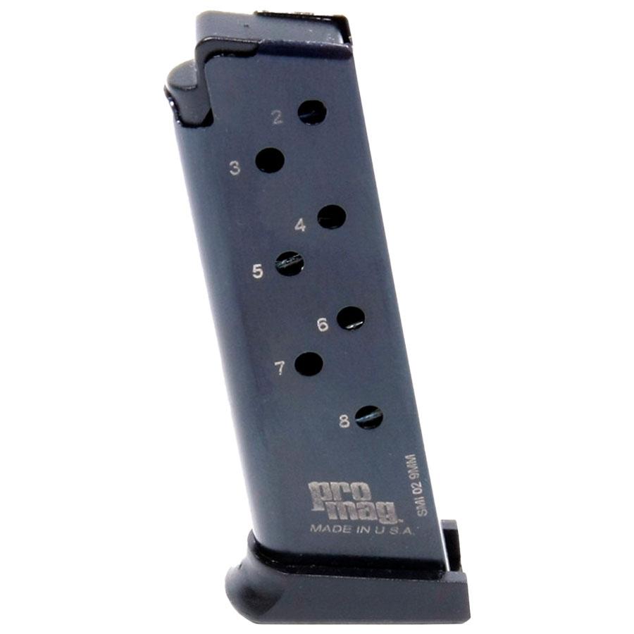 ProMag 9mm S&W 908/3913/3914/3953 8-Round Single Stack Magazine