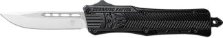 Cobratec Knives CTK-1 Large 3.75" D2 Steel Blade Black Aluminum Handle
