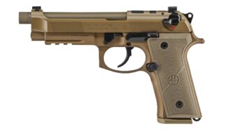 Beretta M9A4 G 9mm DA/SA Semi-Auto Pistol, Optic Ready, Decocker, Flat Dark Earth