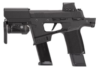 SIG Sauer P365 FLUX 9mm 6 in Semi-Auto Pistol, Black Nitron Finish, Manual Safety
