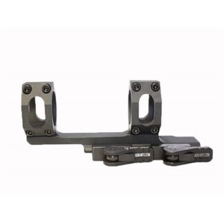 American Defense Mfg 34mm 0 MOA 2in Cantilever Mount, Black (Picatinny)