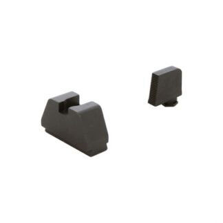 Ameriglo GL-524 Optic Compatible Sight Set for Glock G1-5 Serrated Black