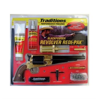 Turner Fabrications Traditions 1858 Army .44 Caliber 8 in Blued 6-Shot Revolver
