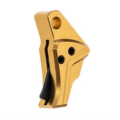 Tyrant CNC Improved Tyrant Trigger System Trigger Shoe Fits Glock Gen 5/6 Gold/Black