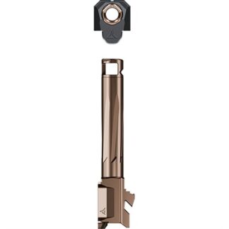 Radian Weapons Ramjet Afterburner Barrel 9mm 4.42 in Bronze/Black for Glock 19 Gen 3