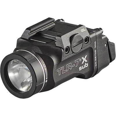 Streamlight TLR-7 X Sub USB Weaponlight 500 Lumens Black Anodized