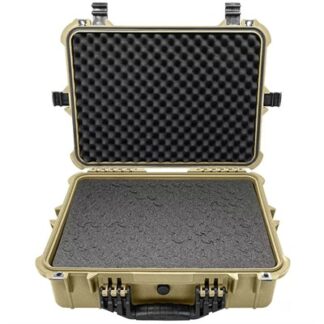 Eylar 20 in Large Hard Gear Case Tan with Rag-a-R Foam Inserts