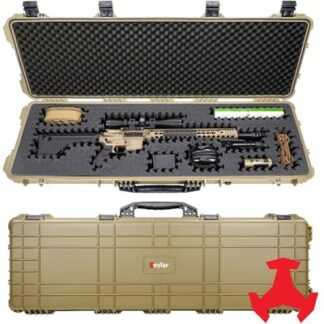 Eylar 48 in Hard Rifle Case with RAGAR Foam Insert Tan