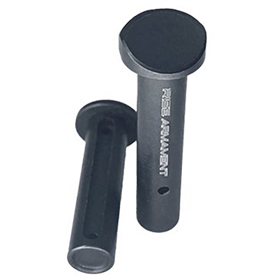Rise Armament Enhanced Takedown and Pivot Pins for AR-15, Black Nitride Stainless Steel