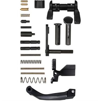 Rise Armament Premium Lower Parts Kit for AR-15 (Black Aluminum)