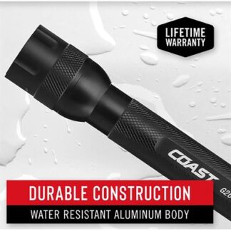 Coast Products G26 Handheld Flashlight 415 Lumens Bulls-Eye Spot Beam Black