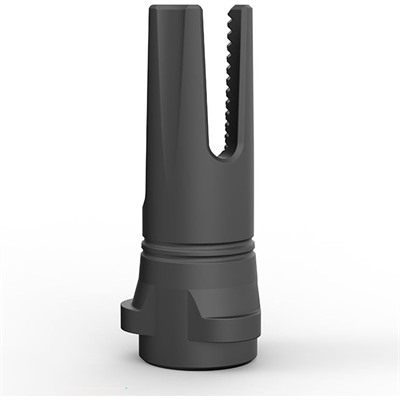BREEK Scorch 3-Prong Flash Hider, 5.56 NATO, Matte Black, 1/2x28 Threads