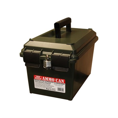 MTM AC11 Ammo Can Ammo Box 707 CU Forest Green Polypropylene