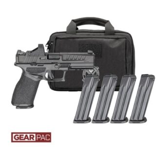 Springfield Armory Echelon 4.0C 9mm Compact Optic Ready Pistol, 4 in, 10+1, Black Melonite