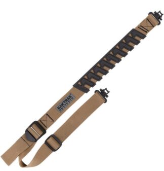 Allen Company Trak Traction Web Rifle Sling 36 in BakTrak Tan/Black with Swivels