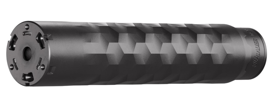 SIG Sauer Tin Can .30 Cal 7.62 NATO Suppressor, HUB Taper Direct Thread Mount, Titanium Core, Black