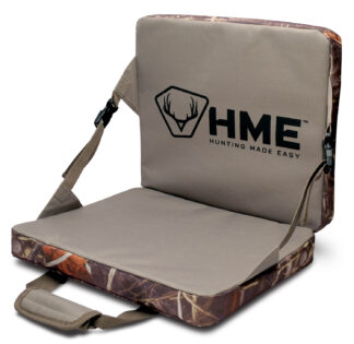 HME FLDSC Folding Seat Cushion 1.6 in Foam, Camouflage, Weather Resistant