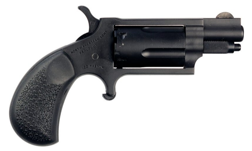 North American Arms Mini-Shadow .22 Mag 1.13 in Barrel Black Rubber Grip 5-Round Revolver