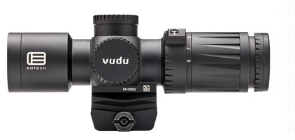 EOTech Vudu 3-9x32mm SFP MD-6 MOA Rifle Scope with Integrated Mount, Black