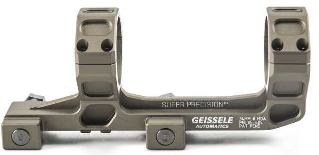 Geissele Automatics AR15 Super Precision 34mm Extended Desert Dirt Color