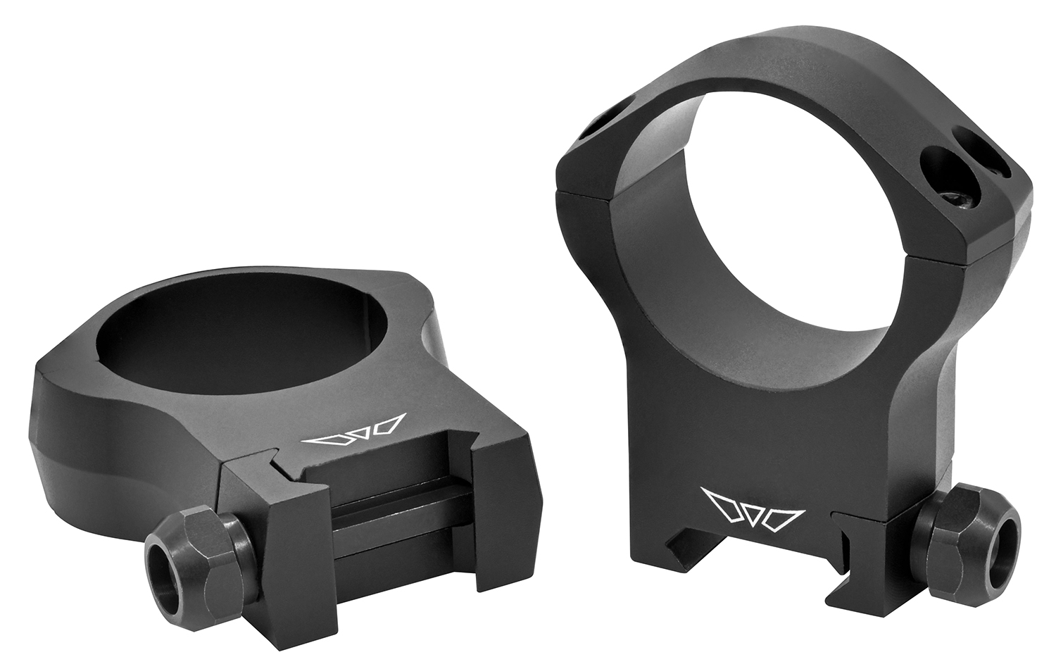 Warne 7224M Mountain Tech 34mm Ultra High Scope Ring Set, Matte Black