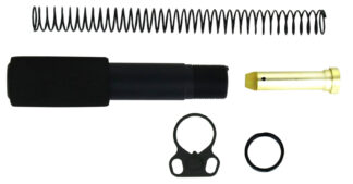 TacFire AR-15 Pistol Buffer Tube Kit Mil-Spec Black Aluminum