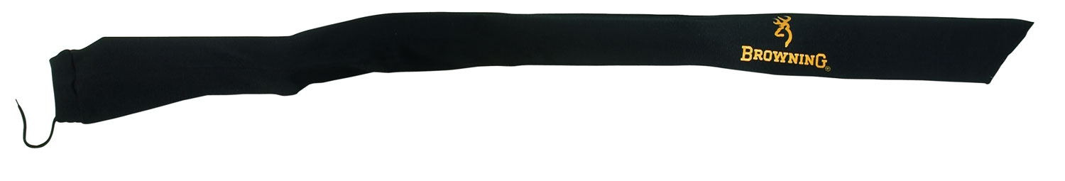 Browning VCI Gun Sock 48-56 in Rifle/Shotgun, Black Polyester Knit with Drawstring