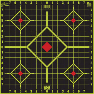 Pro-Shot SplatterShot Sight-In Self-Adhesive Paper Targets, 17.75in, 5-Pack