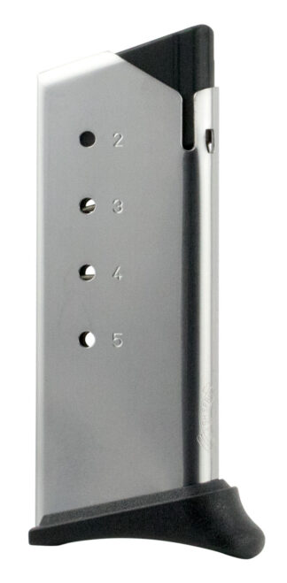Springfield Armory XD-S .45 ACP 5-Round Stainless Hook Floor Plate Magazine