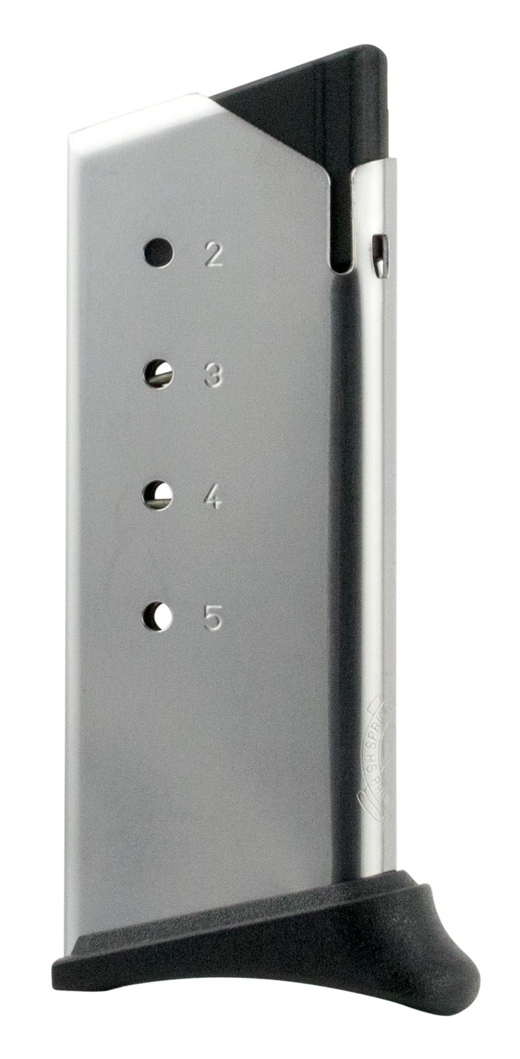 Springfield Armory XD-S .45 ACP 5-Round Stainless Hook Floor Plate Magazine