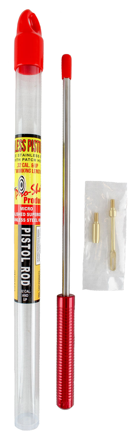 Pro-Shot Micro-Polished Cleaning Rod .27 Cal and Up 8" with #8-32 Thread