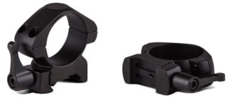 Konus 7410 Steel Rings 30mm Matte Black Quick Release Medium 0 MOA
