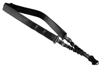 Phase 5 Single-Point Bungee Sling Black Nylon Strap with Elastic Shock-Cord 24.50-33.50"