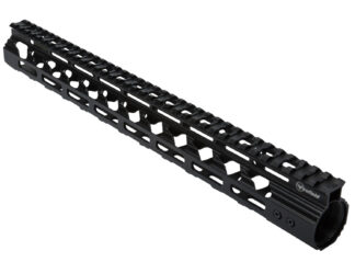 Firefield Verge 15 in M-LOK Aluminum Handguard, Black Anodized, 7-Slot Rail + Hex Key
