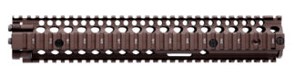 Daniel Defense M4A1 RIS II 12.25 in 2-Piece Free-Float Forend Handguard, AR-15, FDE