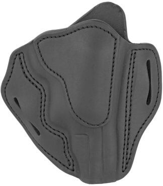 1791 Gunleather RVH3 Belt Slide OWB Leather Holster, Stealth Black, S&W Governor, Right-Hand