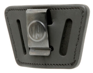 1791 Gunleather UIW Universal IWB/OWB Holster, Ambidextrous, Belt Clip, Black Leather