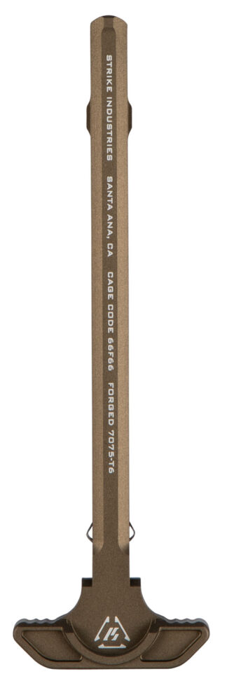 Strike Industries Latchless Charging Handle for AR-15, Flat Dark Earth