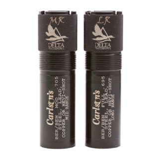 Carlsons Delta Waterfowl Choke Tubes, 12 Gauge, MOBIL, 2-Pack