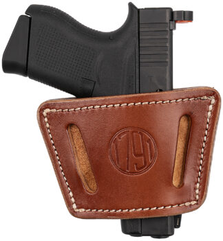 1791 Gunleather UIW CBR Small Ambidextrous IWB/OWB Leather Belt Clip Holster