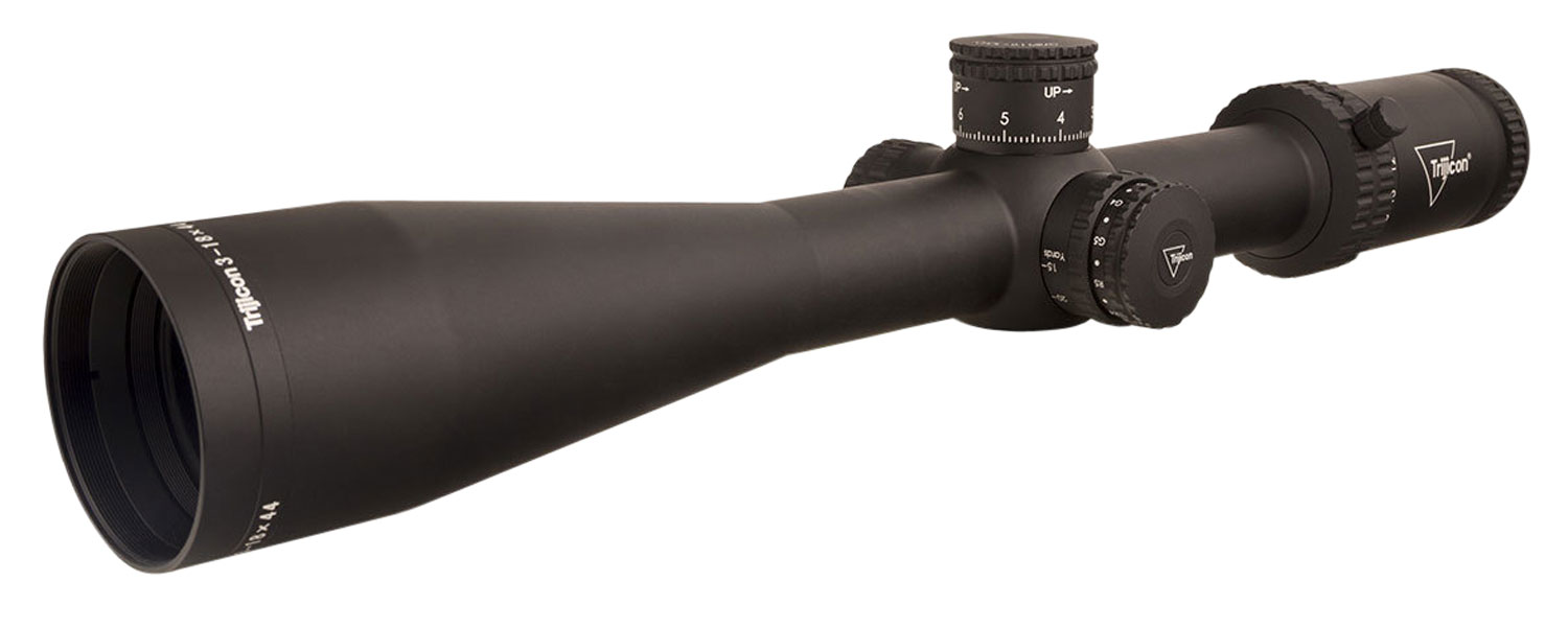 Trijicon 3000002 Tenmile Matte Black 3-18x44mm 30mm Tube LED Illuminated Red/Green MRAD Precision Tree Reticle