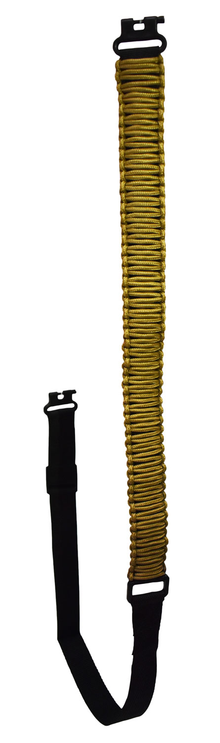 Outdoor Connection Express Sling Coyote Brown/Black Paracord 46 in Adjustable Rifle/Shotgun