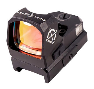 Sightmark Mini Shot a-Spec M1 1x 2 MOA Red Dot, Matte Black