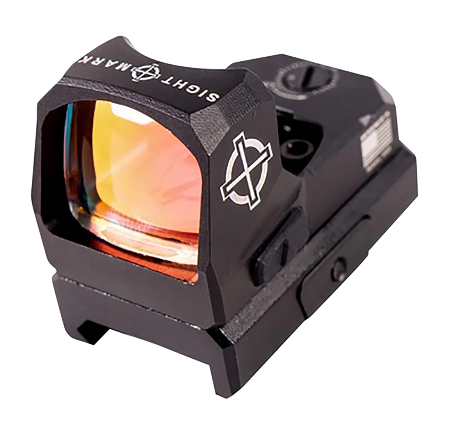 Sightmark Mini Shot a-Spec M1 1x 2 MOA Red Dot, Matte Black