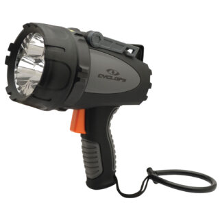 Cyclops Revo 4500 Spotlight Lantern 4500-Lumen Red/White CREE LED Black/Gray